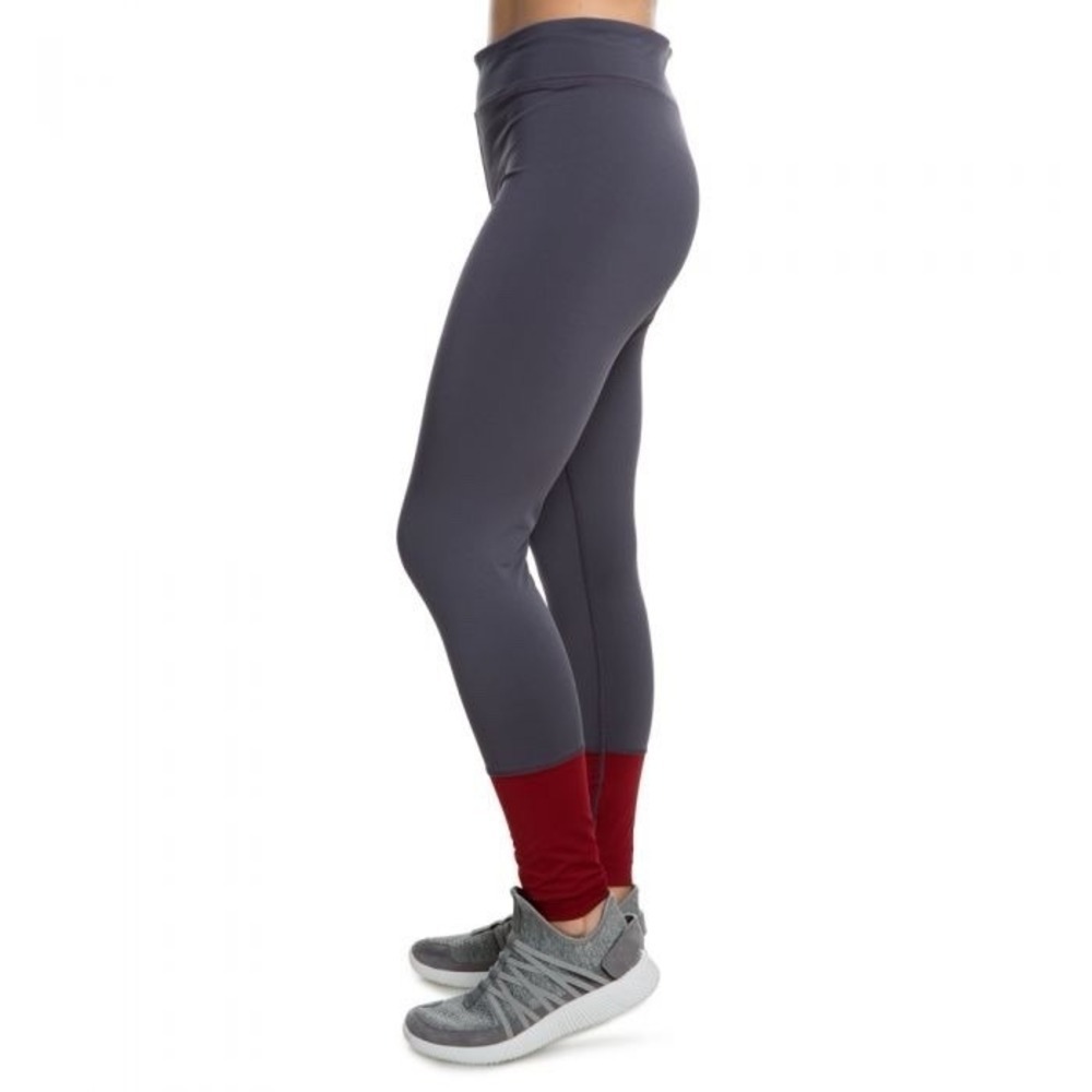 JUICY Couture Sport Active Pants Leggings Gray Red Women's Sz S *NEW* $108 - Picture 2 of 7